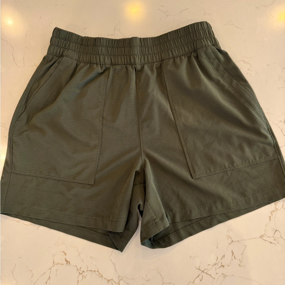 Athleta Olive Green Shorts